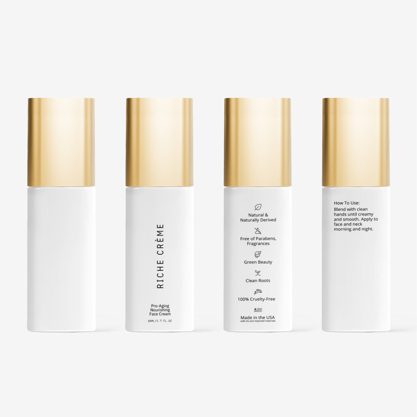 Zyno Pro-Aging Nourishing Face Cream Gold Cap