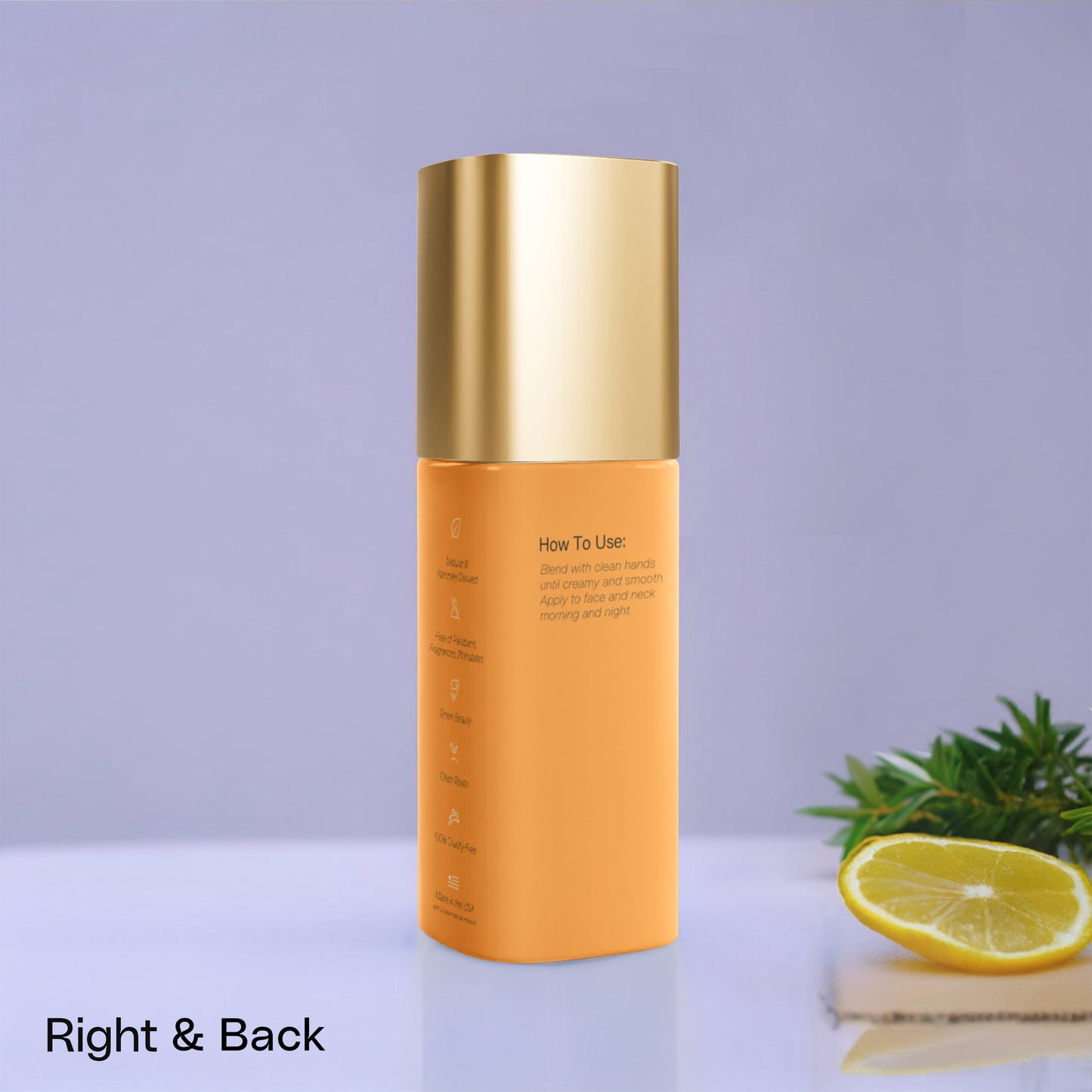 Zyno Milky Oil Foaming Cleanser Gold Cap